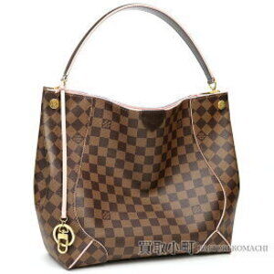 Louis Vuitton Caissa Hobo Rose Pink Ballerine Bag Tote LV Ebene Brown